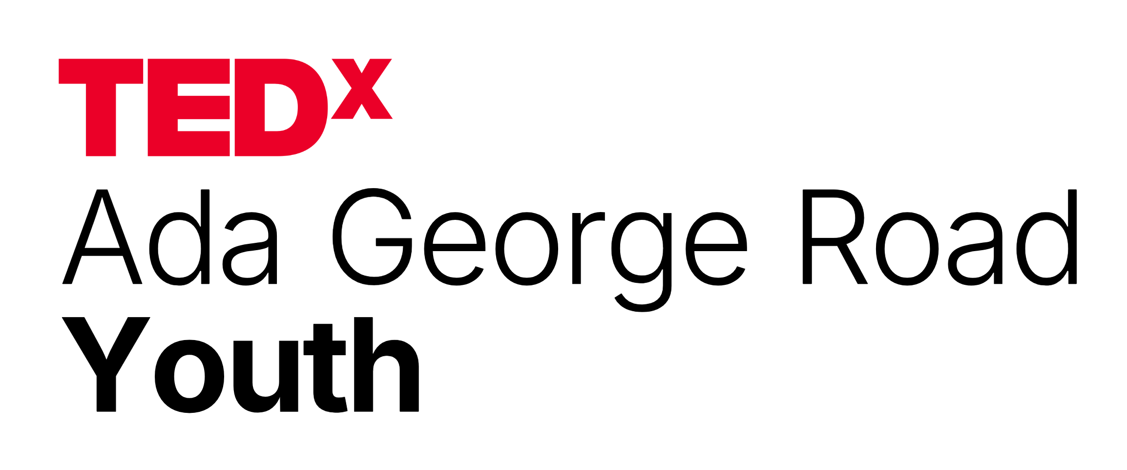 TEDxAda George Road Youth Logo